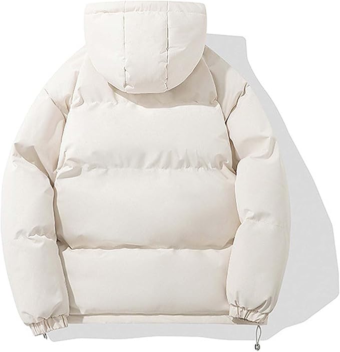 Women's Warm Hooded Winter Jacket with Classic Design