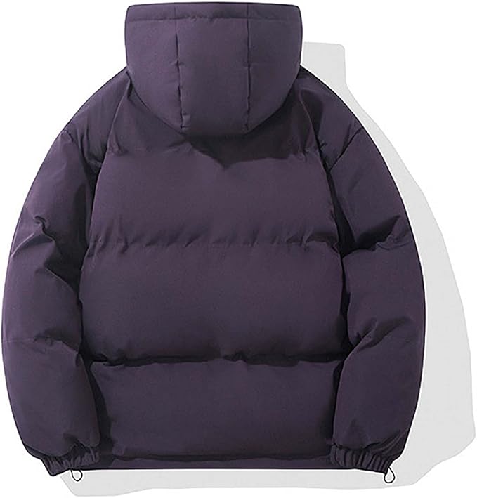 Women's Warm Hooded Winter Jacket with Classic Design