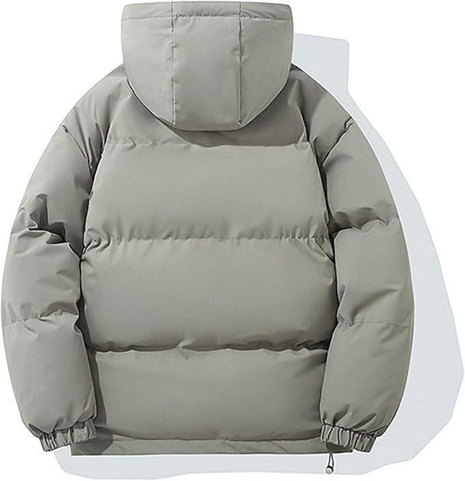 Women's Warm Hooded Winter Jacket with Classic Design