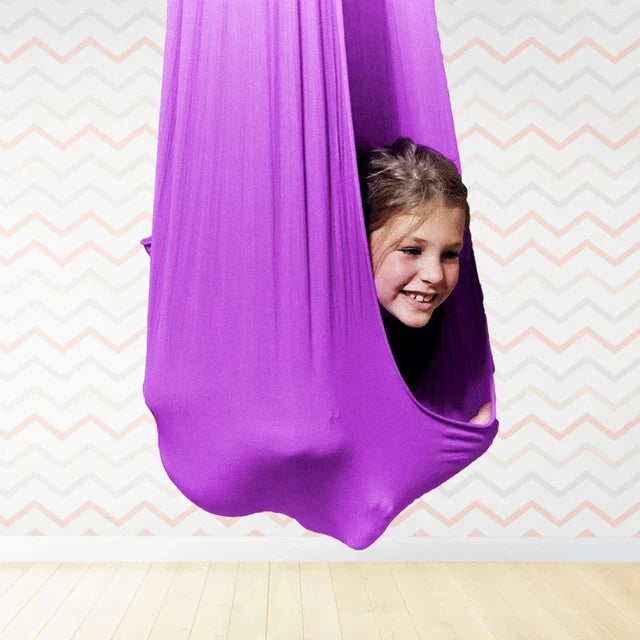 Kids' Sensory Swing with Soft Breathable Fabric for Play and Rest