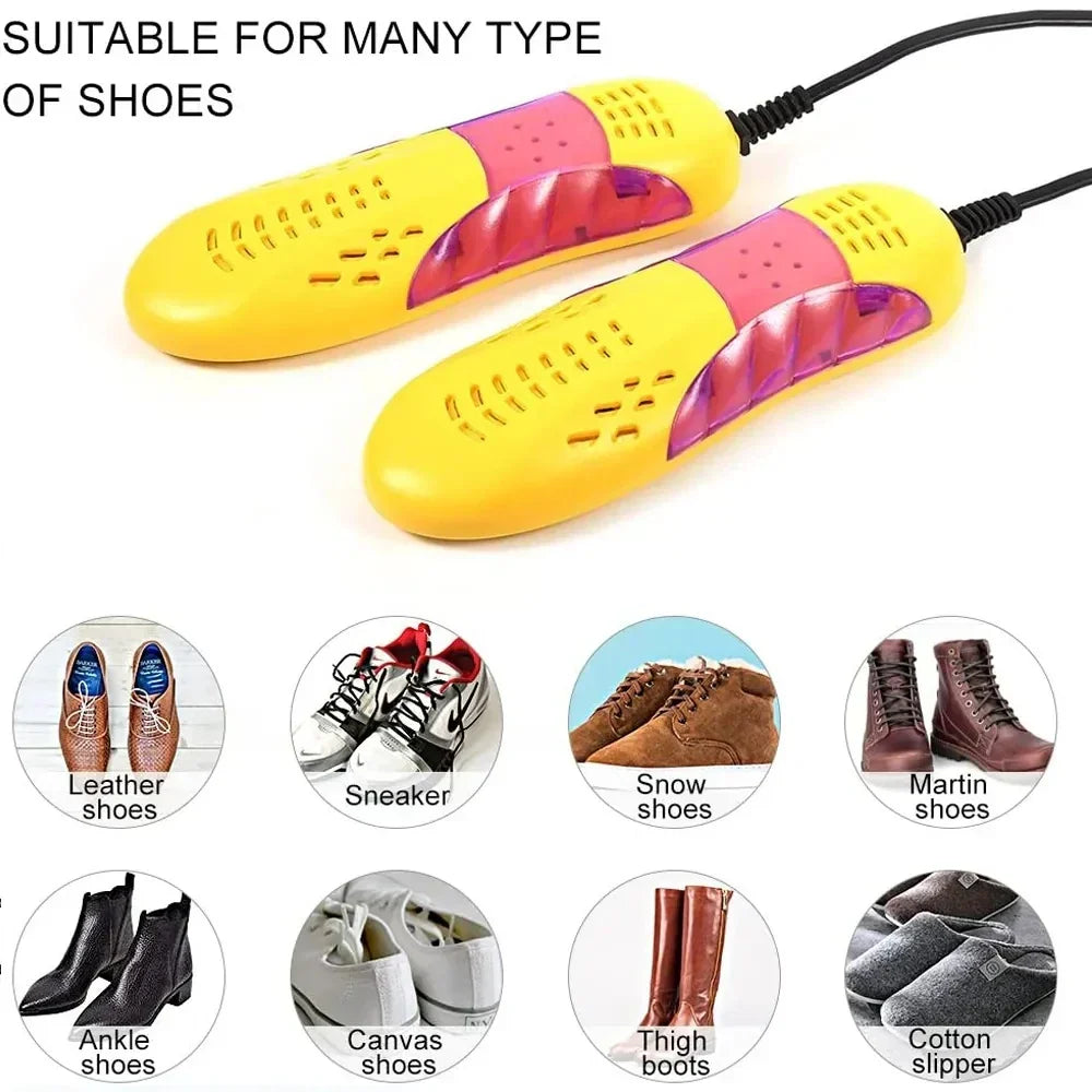 Electric Shoe Dryer with UV Light and Warming Function