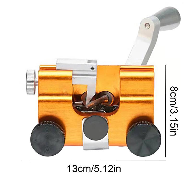 Chainsaw Chain Sharpener with Hand Crank for Precise Sharpening