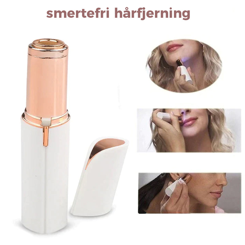 Women's Facial Hair Remover with USB Charging and Lipstick Design