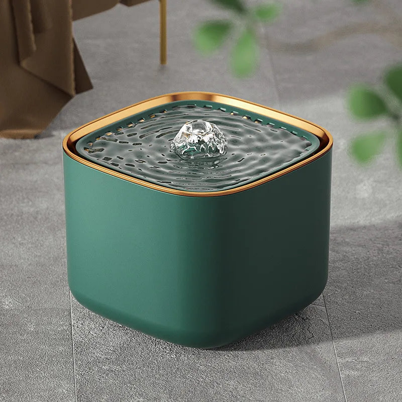 Quiet 3L Pet Water Fountain with Filter and BPA-Free Design