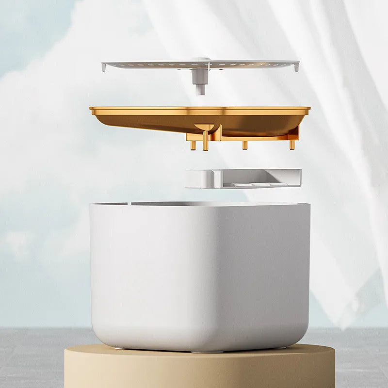 Quiet 3L Pet Water Fountain with Filter and BPA-Free Design