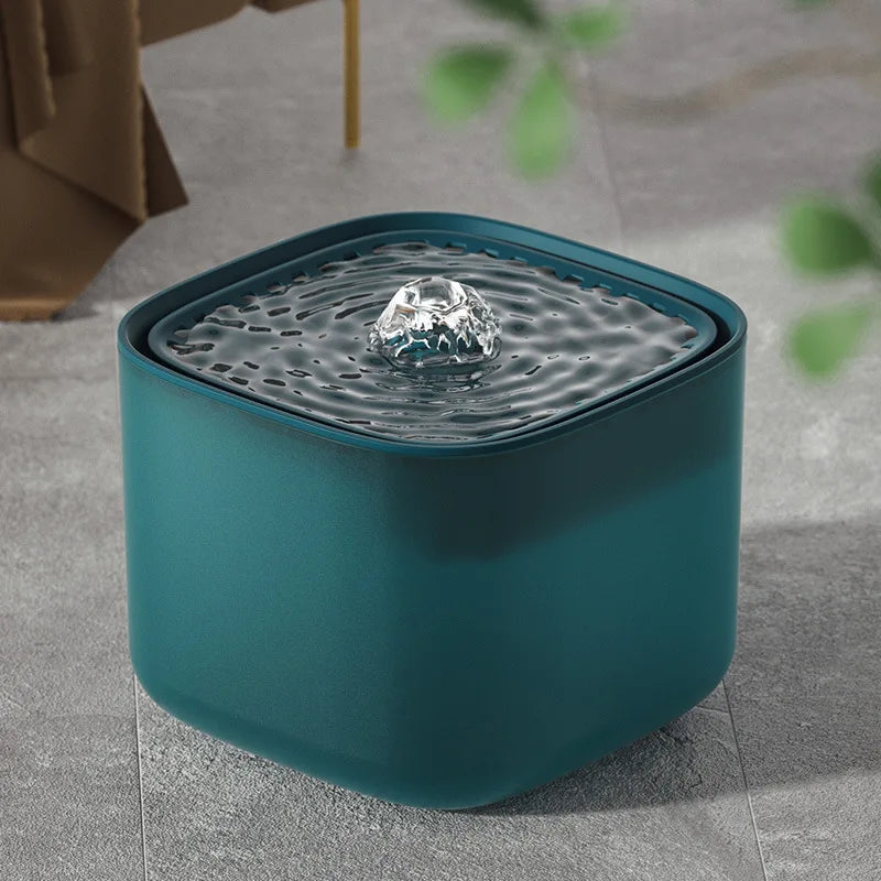 Quiet 3L Pet Water Fountain with Filter and BPA-Free Design