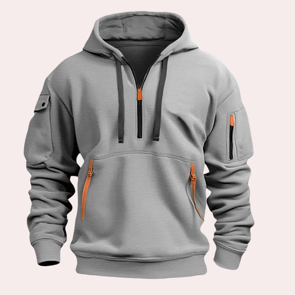 Men's Casual Hoodie with Comfortable Fit for Everyday Wear