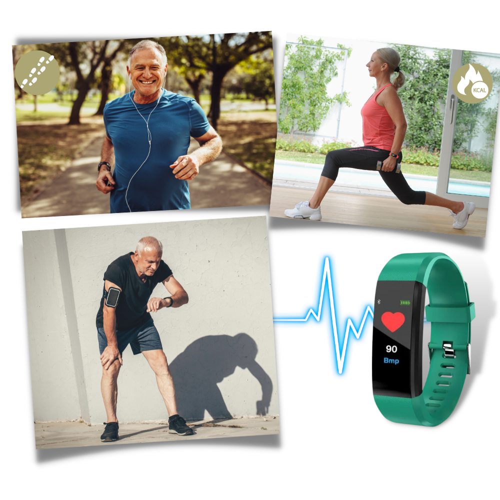 Senior Smartwatch with Clear Display and Simple Navigation