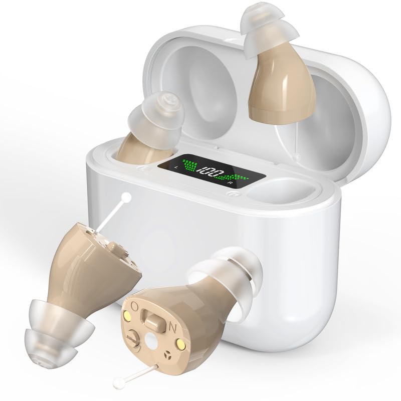 Rechargeable Hearing Aids with Intelligent Sound Amplification