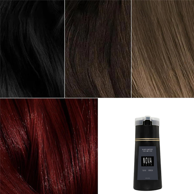 Instant Hair Colour Shampoo to Cover Grey Hair in 10 Minutes