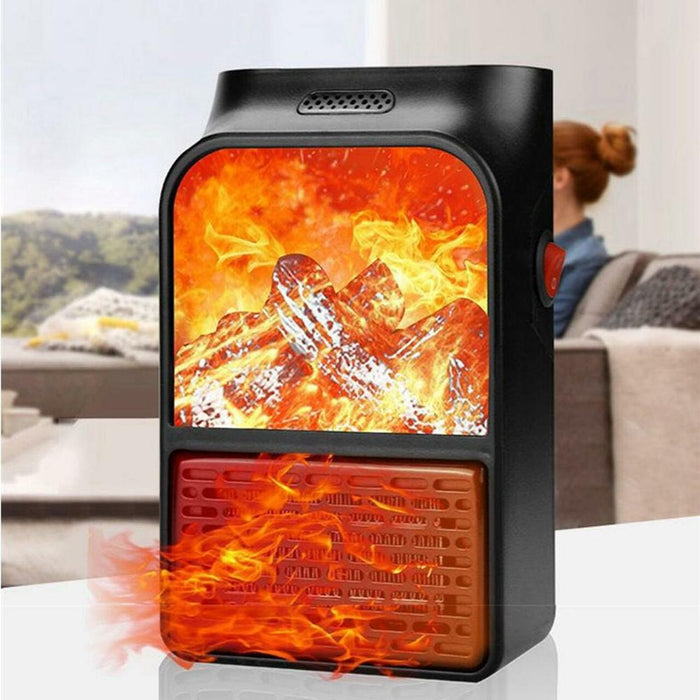 Calentador eléctrico portátil enchufable para interiores del hogar, 9000W
