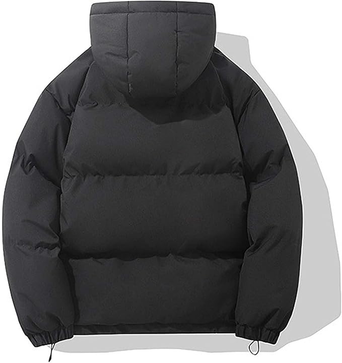 Women's Warm Hooded Winter Jacket with Classic Design