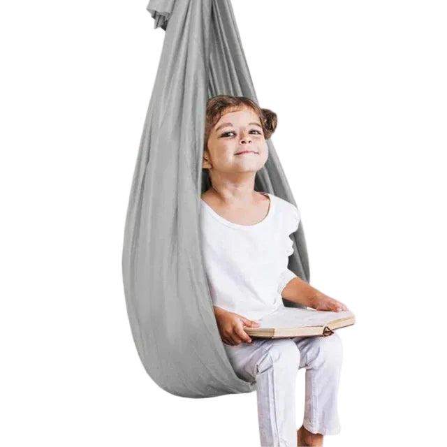 Balanço sensorial para crianças, com tecido macio e respirável, para brincar e descansar