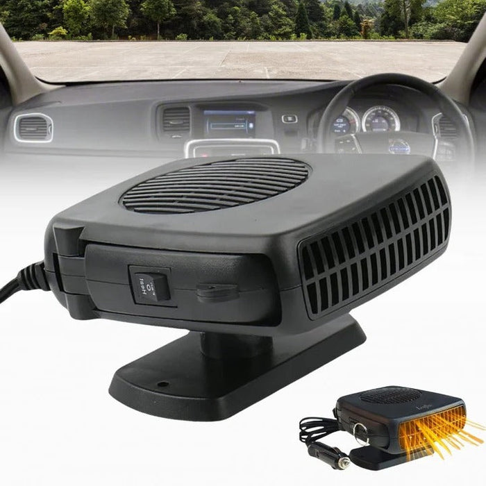 Bærbar 12V 150W og 300W keramisk bilvarmer og defroster