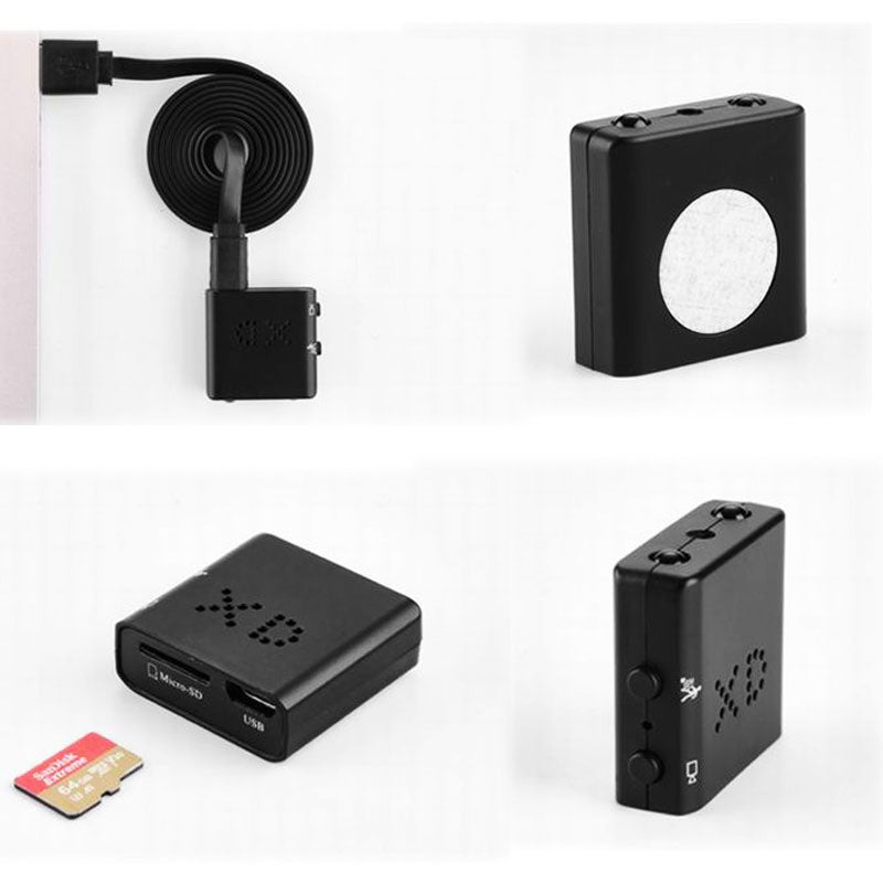 Mini Wi-Fi Security Camera with 1080p Video and Night Vision
