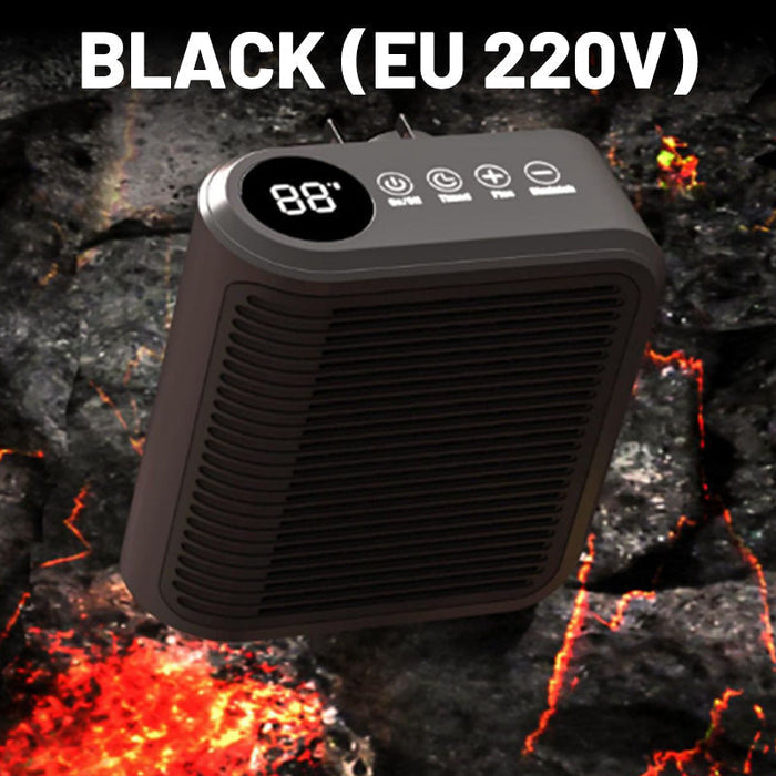 Warmteluxe 800W con riscaldamento tramite presa – Mini riscaldatore compatto ed efficiente dal punto di vista energetico