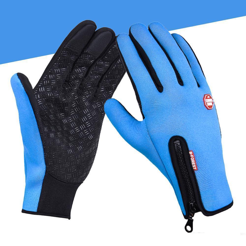 Unisex Waterproof Winter Gloves with Touchscreen Fingertips