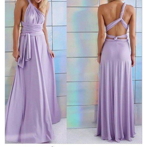 Women's Long Club Dress for Parties and Evenings Out