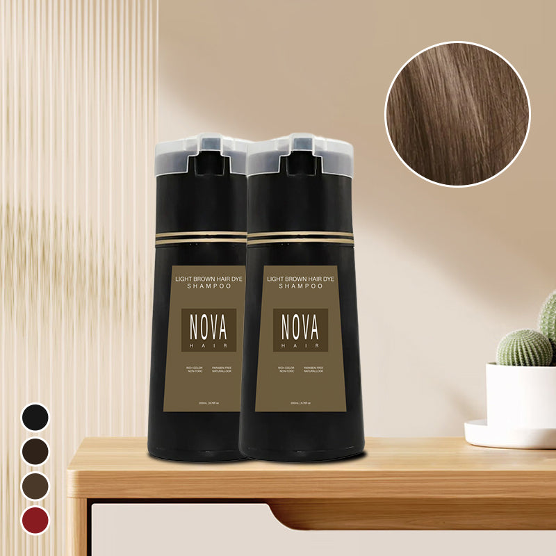 Instant Hair Colour Shampoo to Cover Grey Hair in 10 Minutes