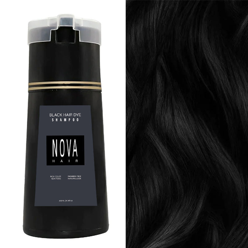 Instant Hair Colour Shampoo to Cover Grey Hair in 10 Minutes